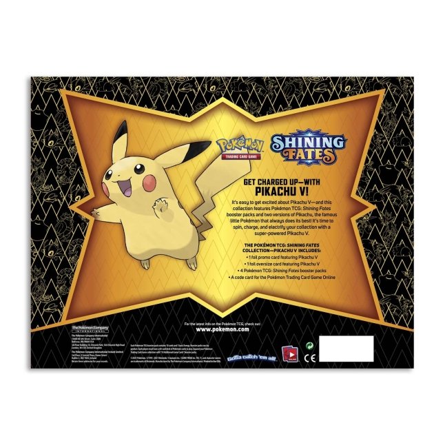 Shining Fates Pikachu V Collection Box